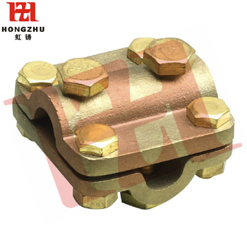 Square clamp for cable