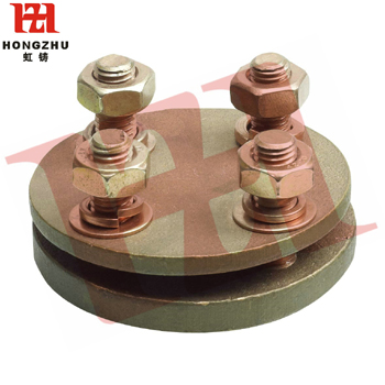 Flat test clamp